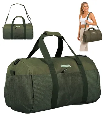 Produktbild von Sporttasche Reisetasche Tasche Herren Damen 50 cm 34 L Bench Bolt Medium Gepäck Weekender Sport Sauna Reise Fitness 64208 2600 Oliv Grün + Flasche