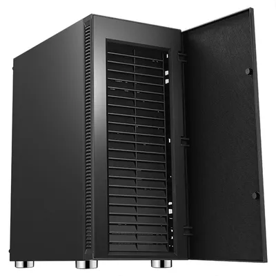 Produktbild von EVOLVEO Silens S1/Midi Tower/Transpar./Černá