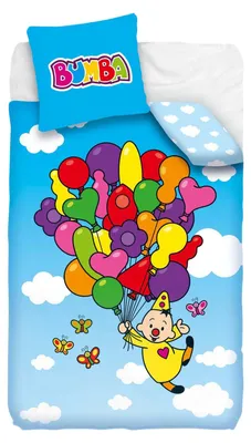 Image de Housse de couette Bumba – Ballons 140 x 200 cm