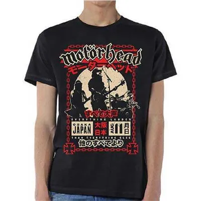 Image de Motörhead Loud in Osaka Black L T-shirt