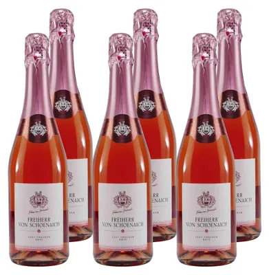 Produktbild von Freiherr von Schoenaich Sekt Rosé -trocken- (6 x 0,75L)