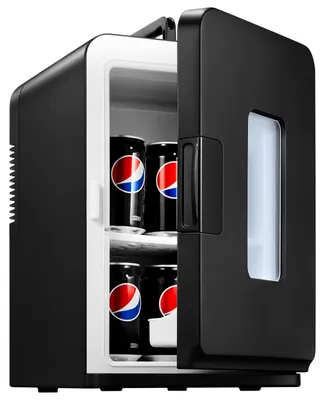Produktbild von NORTHCLAN Mini Kühlschrank für Zimmer 15L, mit 220V AC/12V DC für den Auto- und