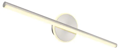 Produktbild von LED Wandleuchte, Badezimmerlampe, nickel matt, L 60,8 cm