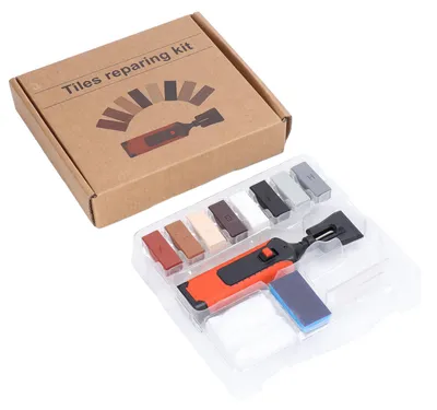 Produktbild von Fliesenreparatur Elektrische Heizung Stift Wachs Block Set Riss Lücken Reparaturwerkzeuge für Stein Porzellan