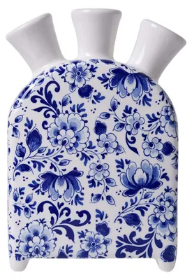 Obrázok produktu pre Heinen Delfts Blauw – Váza s tulipánmi, Delftský modrý vzor