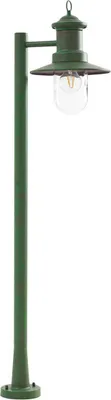 Produktbild von Lindby Wegeleuchte Eloretta, grün, 110 cm, Stahl, IP44, E27