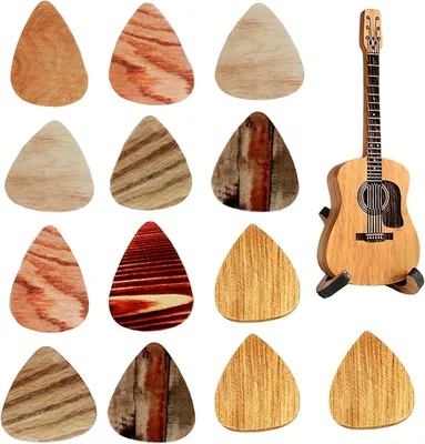 Imagen del producto de Púas para guitarra, flexibles, 13 unidades, de diferentes colores, para guitarras eléctricas y acústicas