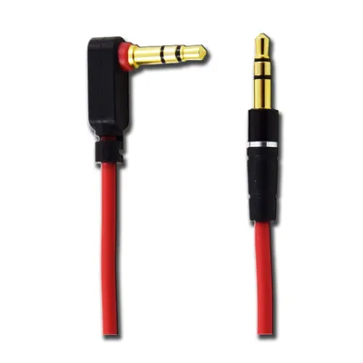 Produktbild von 2GO 795528, 3.5mm, Männlich, 3.5mm, Männlich, 1,5 m, Schwarz, Rot