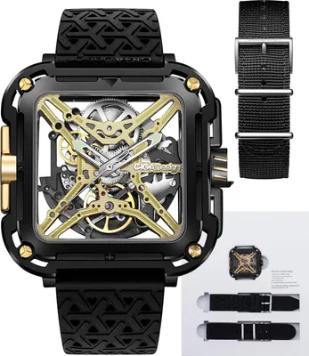 Obrázok produktu pre Pánske hodinky Ciga Design X Series Black DLC & Gold Titanium Automatic
