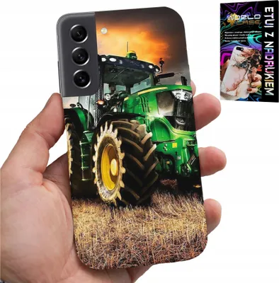 Immagine prodotto di Custodia Per Samsung Galaxy S21 Fe - Fattoria Trattore Fattoria Trattore + Vetro