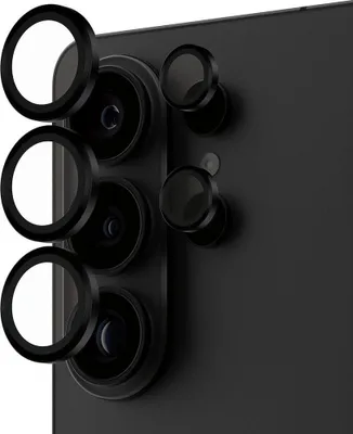Image de Verre trempé avec applicateur pour Galaxy S26 Ultra, PanzerGlass Hoops Camera, transparent-noir