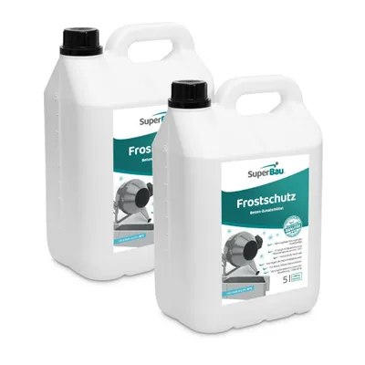 Produktbild von SuperBau BETON Zusatzmittel Plastifizierer Betonverflüssiger FROSTSCHUTZ Betonzusatz 10 L
