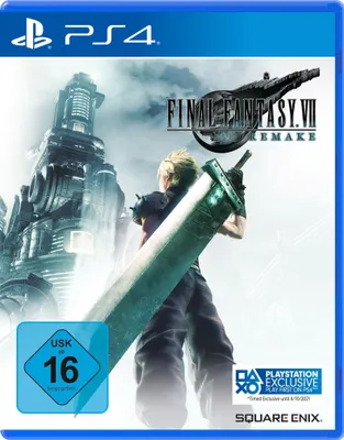 Produktbild von Final Fantasy VII Remake PS4-Spiel | Action-RPG ab 16 Jahren