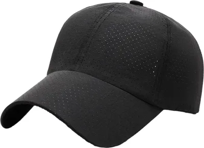 Produktbild von Baseballkappe, atmungsaktives Mesh-Design, leicht, UV-beständig, Sonnenhut, einfarbig, verstellbar, Outdoor-Sportmütze