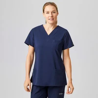 Produktbild von Sportsline Damen Kasack navy, XL : XL : navy : 94% Recycling-Polyester 6% Elasthan