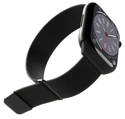 Produktbild von Puro Milanese Armband Apple Watch 38/40/41mm schwarz
