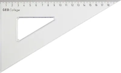 Produktbild von Aristo - Dreieck Aristo 23620 200 mm 60 Grad Kunststoff | 10 Stück