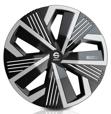 Immagine prodotto di Copricerchi da 15 pollici nero-grigio SPC1522BKSV SPARCO