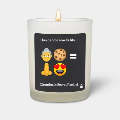 Produktbild von ChattyCandles Duftkerze Woody Grandma's secret recipe