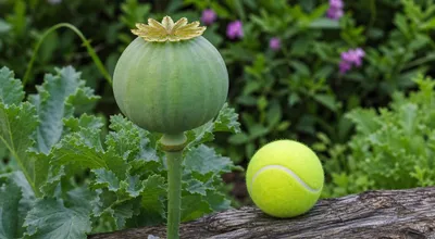 Produktbild von SaatPilot Papaver somniferum 'Giganteum' 10.000 Samen Schlafmohn