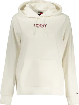 Immagine prodotto di Felpa con cappuccio da donna bianca in Cotonelogico – Elegante e sostenibile