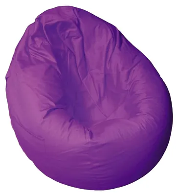 Produktbild von Sitzsack Billy, ca. Ø65 x H75 cm, klassische Tropfenform, Indoor, in verschiedenen Farben, robuster Jeansstoff, lila