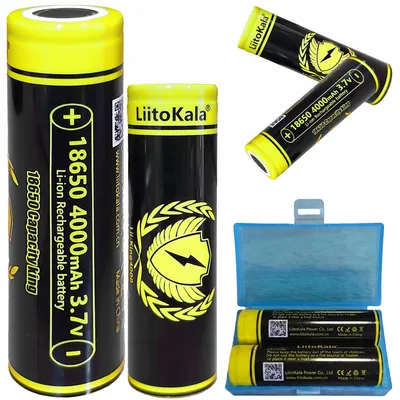 Zdjęcie produktu dla Akumulator LiitoKala LII-KING4000 2x Akumulatorek 4000mAh 18650 3.7V Li-ion