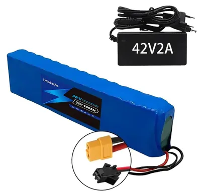Immagine prodotto di Batteria al litio, capacità 100Ah, tensione nominale 36V, connettore XT60-SM