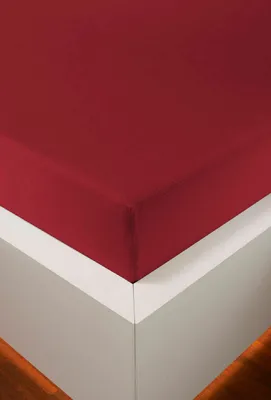 Produktbild von Jersey-Bezug für Seitenschläferkissen Kissenbezug 40x140 cm Baumwolle  Rubin