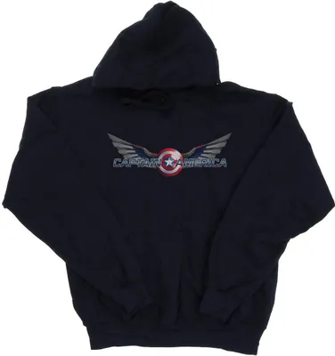 Produktbild von Marvel - Kapuzenpullover für Damen BI8317 (M) (Marineblau)