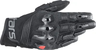 Zdjęcie produktu dla Alpinestars Halo Leather Gloves Black M Rękawice motocyklowe