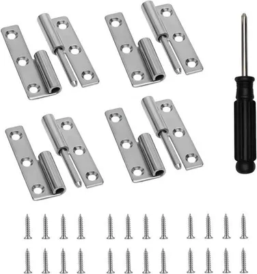 Obrázok produktu pre Nastaviteľný kovanec na zásuvky – nerezová oceľ, sklopný – 62 mm x 35 mm