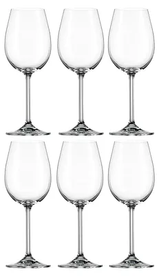 Image de Bohemia Cristal 102-03002 Clara Verre à vin 320ml (6 pièces)