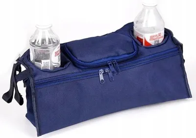 Produktbild von Kinderwagen-Organizer - Alles für unterwegs - Leicht und geräumig - Widerstandsfähiges Nylon - Organisieren Sie Ihren Ausflug!