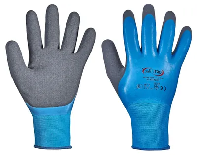 Produktbild von Vollbeschichtete Arbeitshandschuhe Aqua Guard, wasserdicht und lebensmittelgeeignet, Größen 7-11