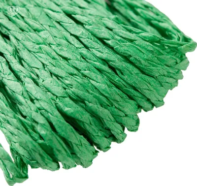 Produktbild von 30m Papierschnur Papierkordel Bastelschnur Papierschnur gedreht, Farbwahl, Farbe:minzgrün