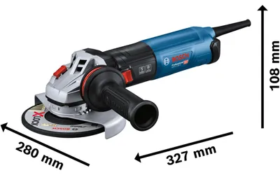 Obrázok produktu pre BOSCH Professional 06017D0600 BOSCH Professional GWS 17-150 S sada uhlových brúsok 1 700 W