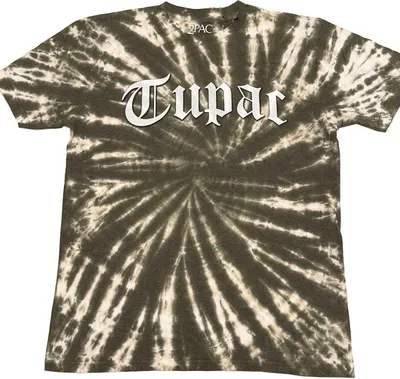 Produktbild von Tupac Shakur - T-Shirt Logo für Herren/Damen Uni RO3711 (XXL) (Grün)