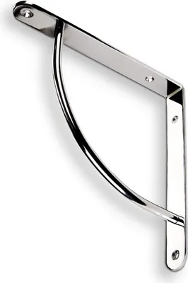 Produktbild von Regalkonsole RK04 Chrom poliert