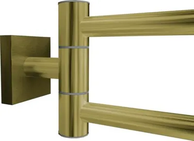 Produktbild von REIKA Handtuchstange SAGA schwenkbar gold gebürstet