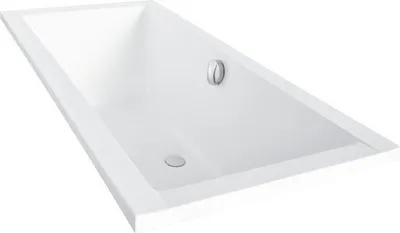 Produktbild von Aqua For You | Badewanne - Besco Rechteckige Badewanne - 170 x 75cm - Antibakterielle Beschichtung - Acrylbadewanne - Mit Siphon Und Füßen