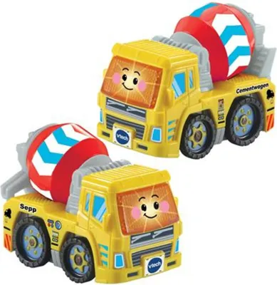 Produktbild von VTech Toet Toet Auto's Sepp Cementwagen, 1 Jahr(e), Mit Ton, Sprachfunktion, Batterien erforderlich, AAA, Kunststoff