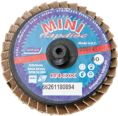 Zdjęcie produktu dla Tarcza szlifierska NORTON "Mini Flap / X-treme"