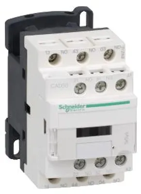 Produktbild von Schneider Electric TeSys D control relay Leistungsrelais Schwarz, Weiß