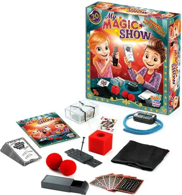 Produktbild von Buki My Magic Show, 20 Tricks, 7 Jahr(e), Junge/Mädchen, 300 mm, 78 mm, 300 mm