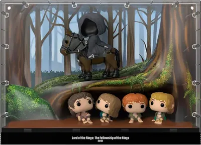 Image de Funko Le Seigneur Des Anneaux Deluxe Pop ! Moments Figurines Des Compagnons 9 Cm Multicolore Multicolore One Size