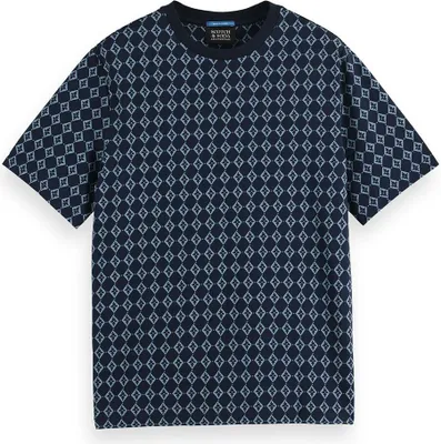 Produktbild von Scotch & Soda 178487 Kurzarm-t-shirt Blau L Mann Blau L