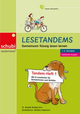 Obrázok produktu pre Lesetandems - Gemeinsam flüssig lesen lernen. Vereinfachte Ausgabe, Tandemheft 1 (1./2. Schuljahr)