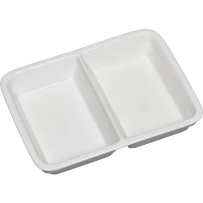 Obrázek produktu pro Talíř porcelánový, bílý, hranatý, výška: 36 mm, délka: 232 mm