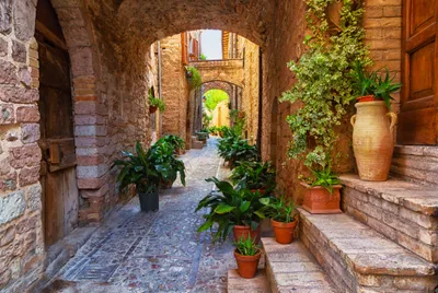 Produktbild von Fototapete Vlies 22688 Ancient City Spello Umbria 10-tlg. 500 x 280 cm